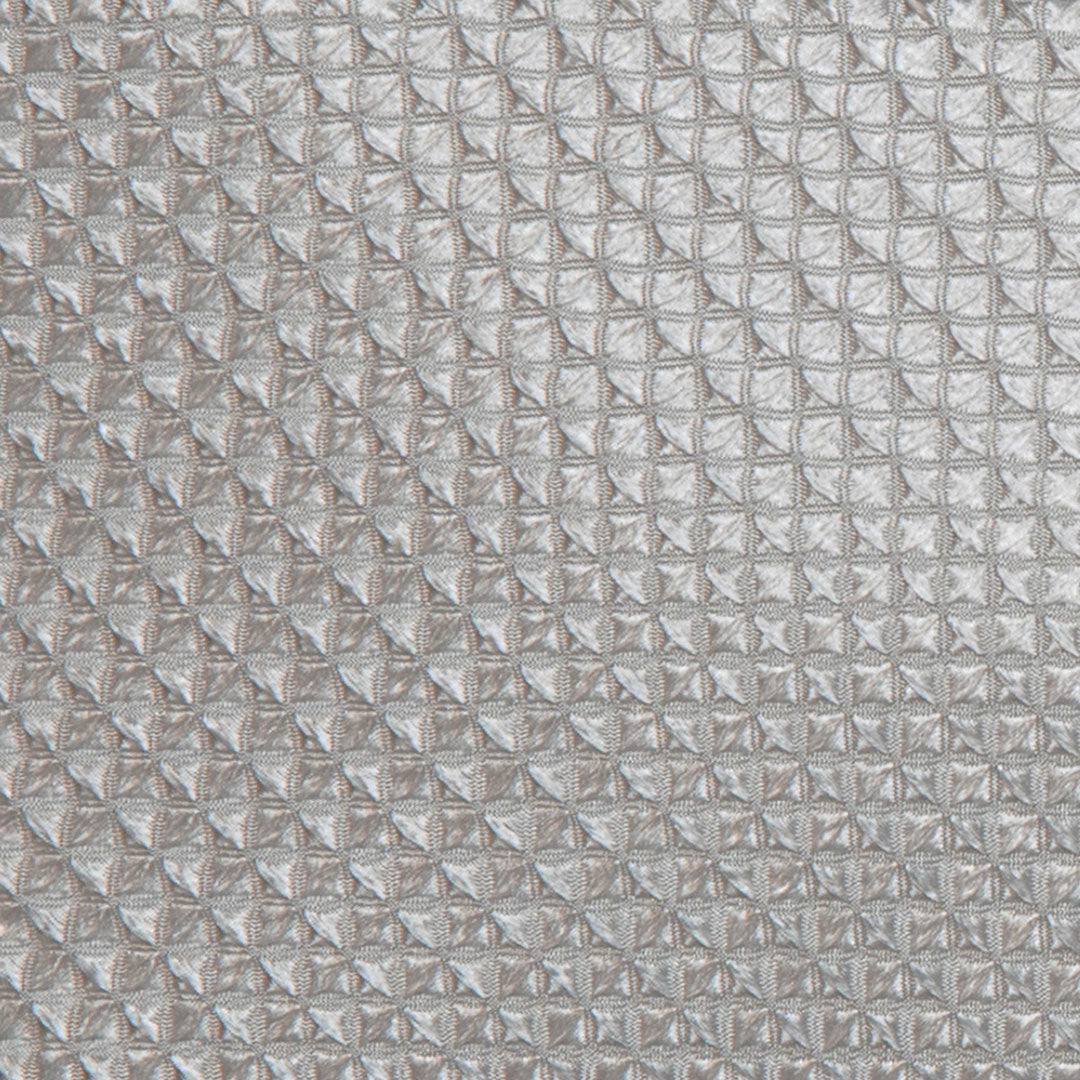 Grey Self Print Tie