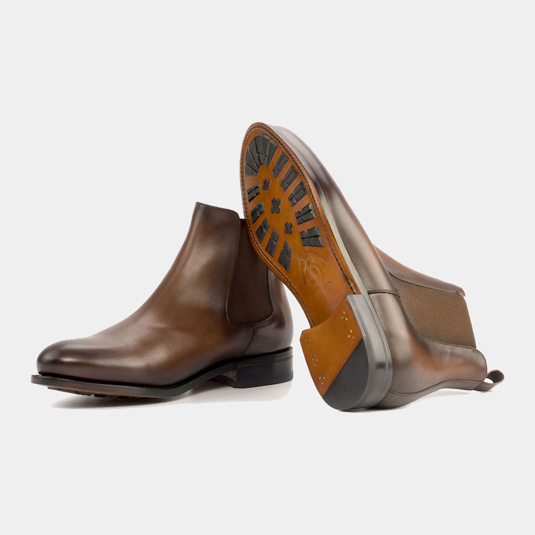 LaMilago Shoe Chelsea Boot Classic Med Brown