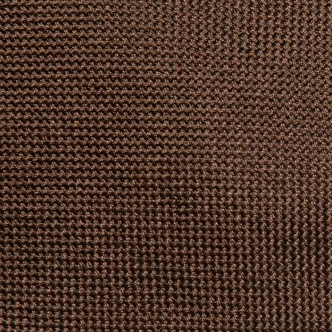 Brown Self Print Tie