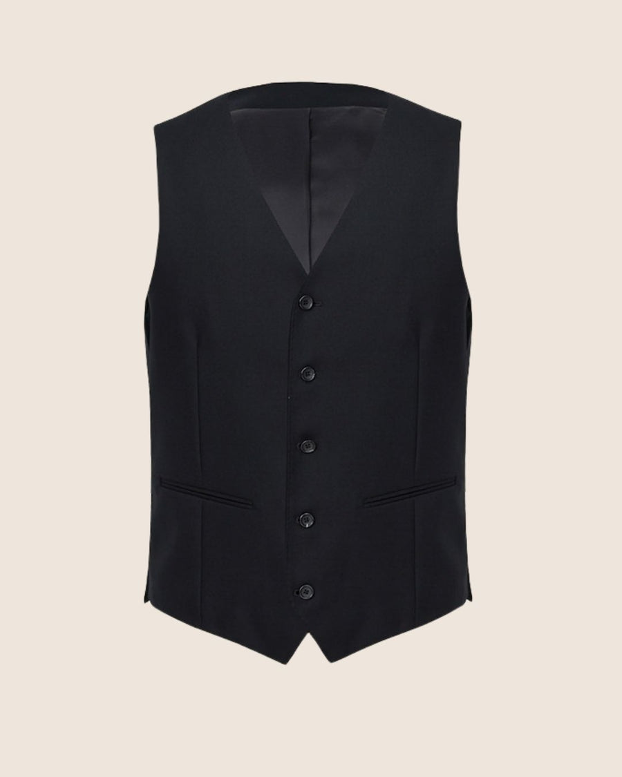 Black Woolen Vest
