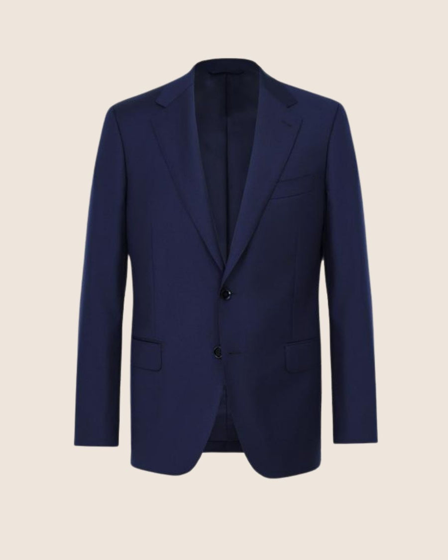 Dark Blue Wool Suit