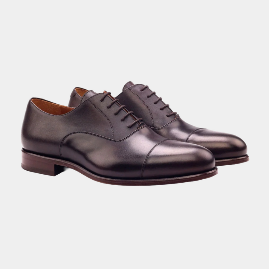 Dark Brown oxford Shoe at Lamilago
