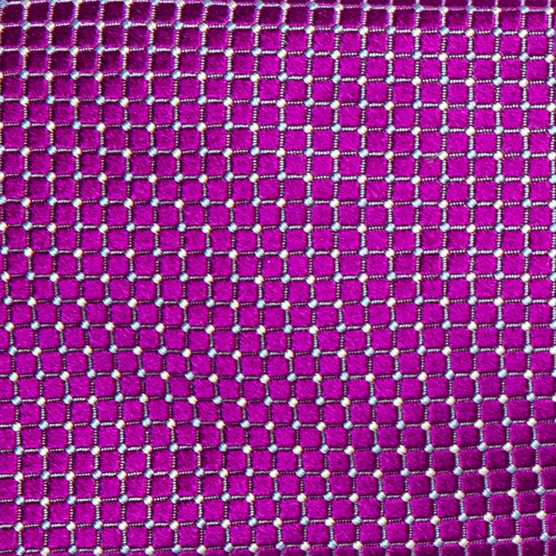 Fucshia Micro Prints Tie