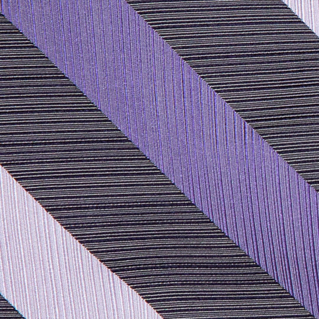 Lilac And Purple Stripe Tie