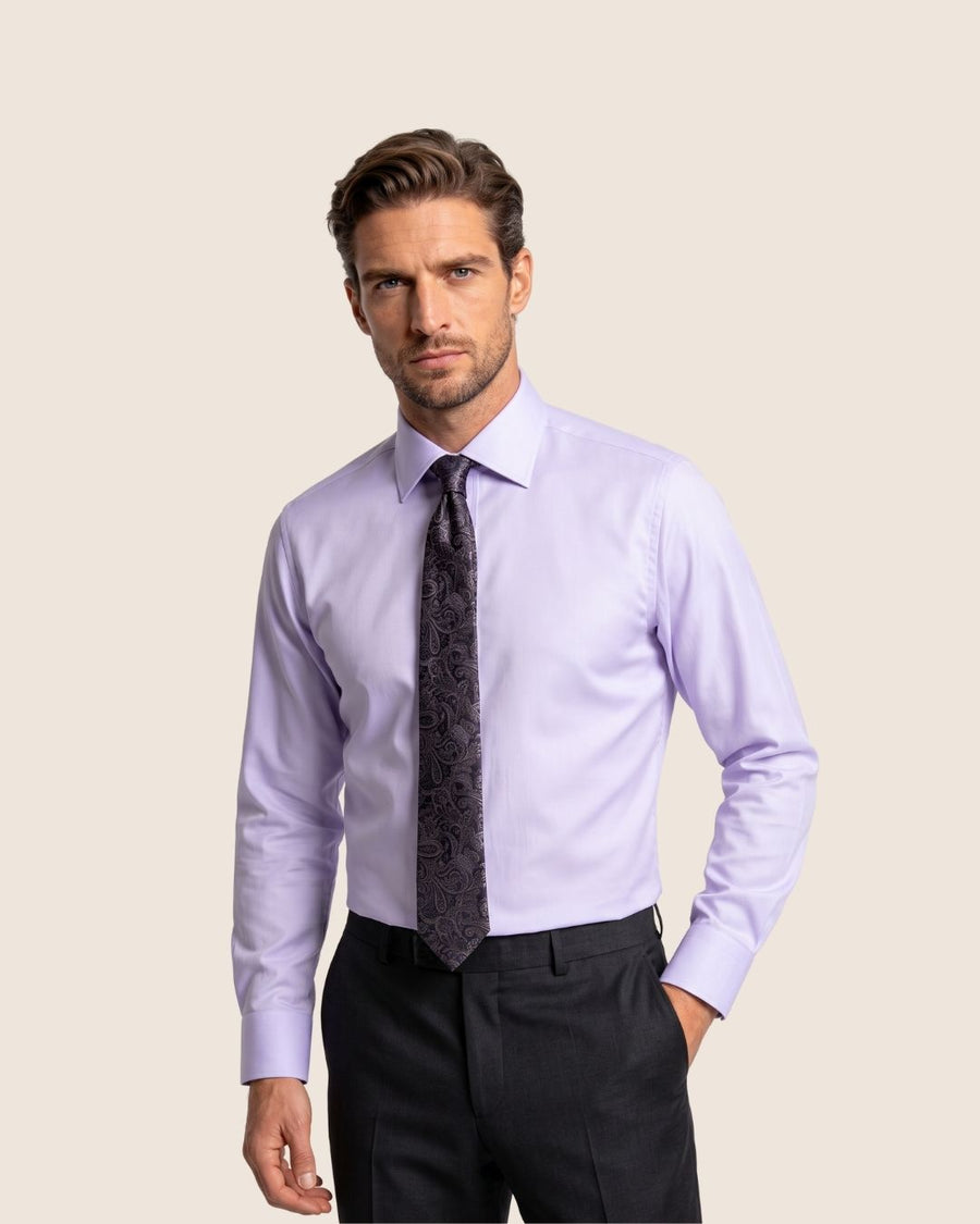 Lavender Business Shirt