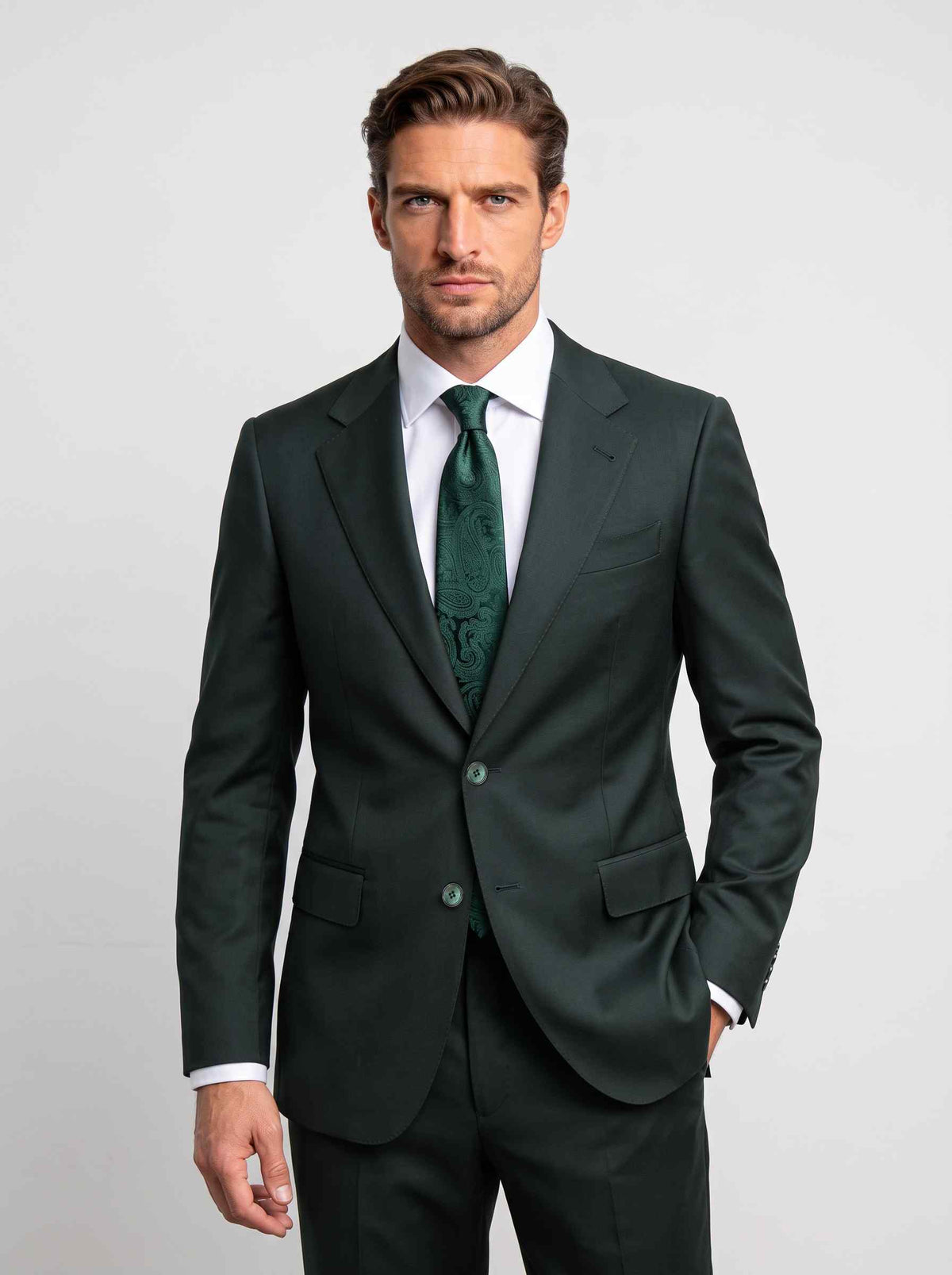 Dark Olive Torrens Suit