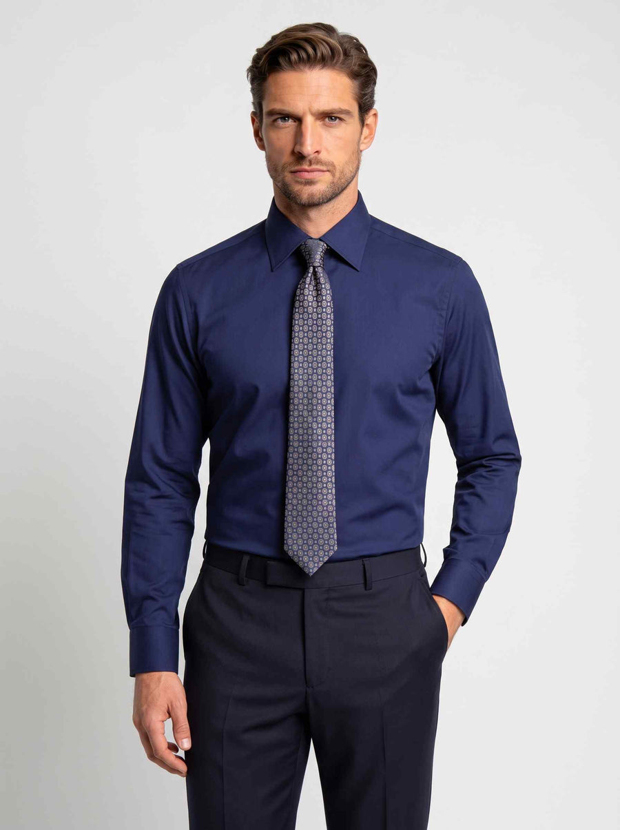Navy Business Shirt