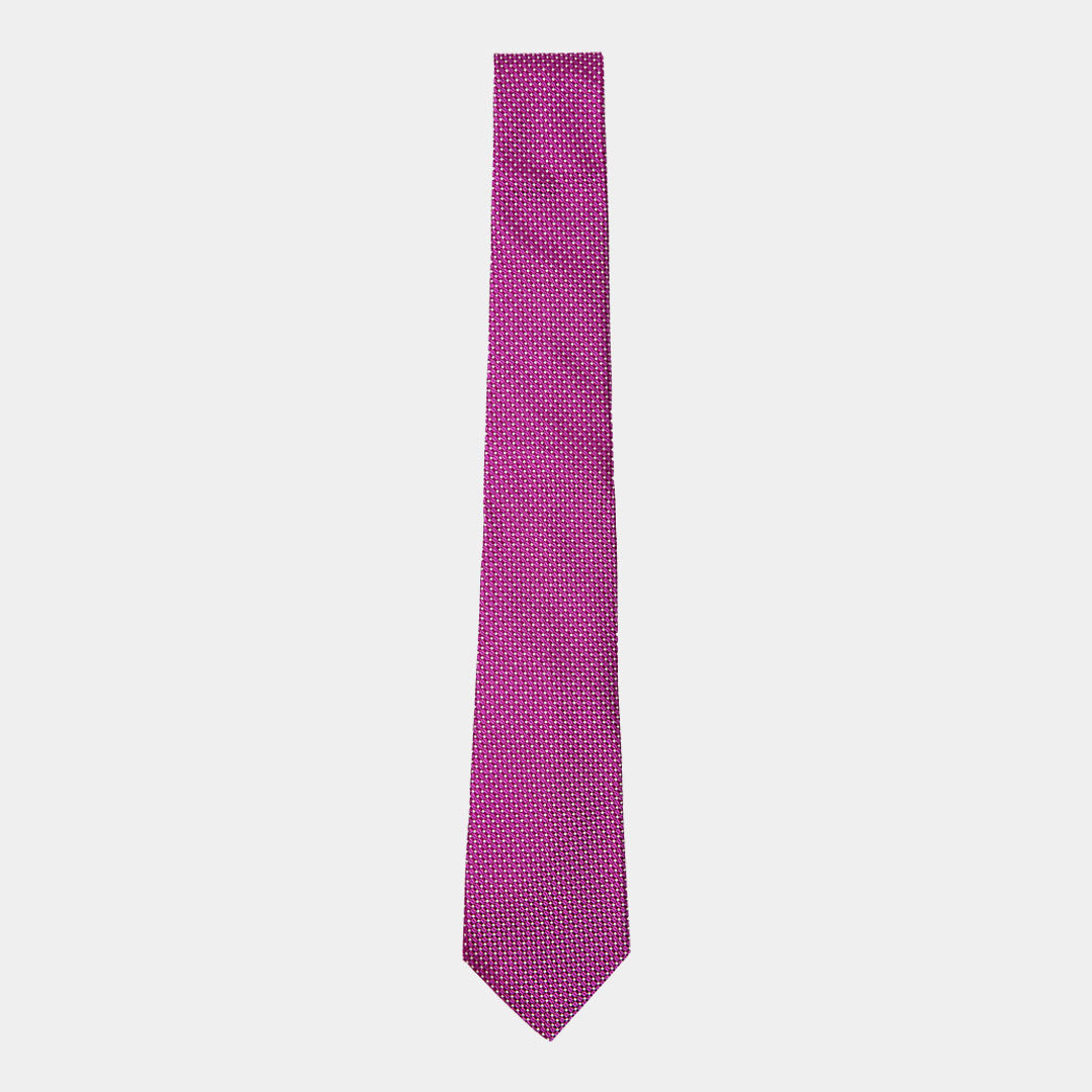 Purple With Fine Micro Polka Dots Tie
