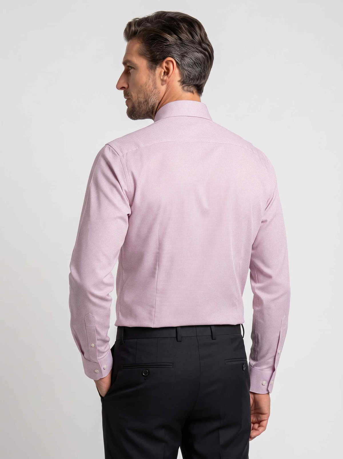 Pastel Red Check Shirt