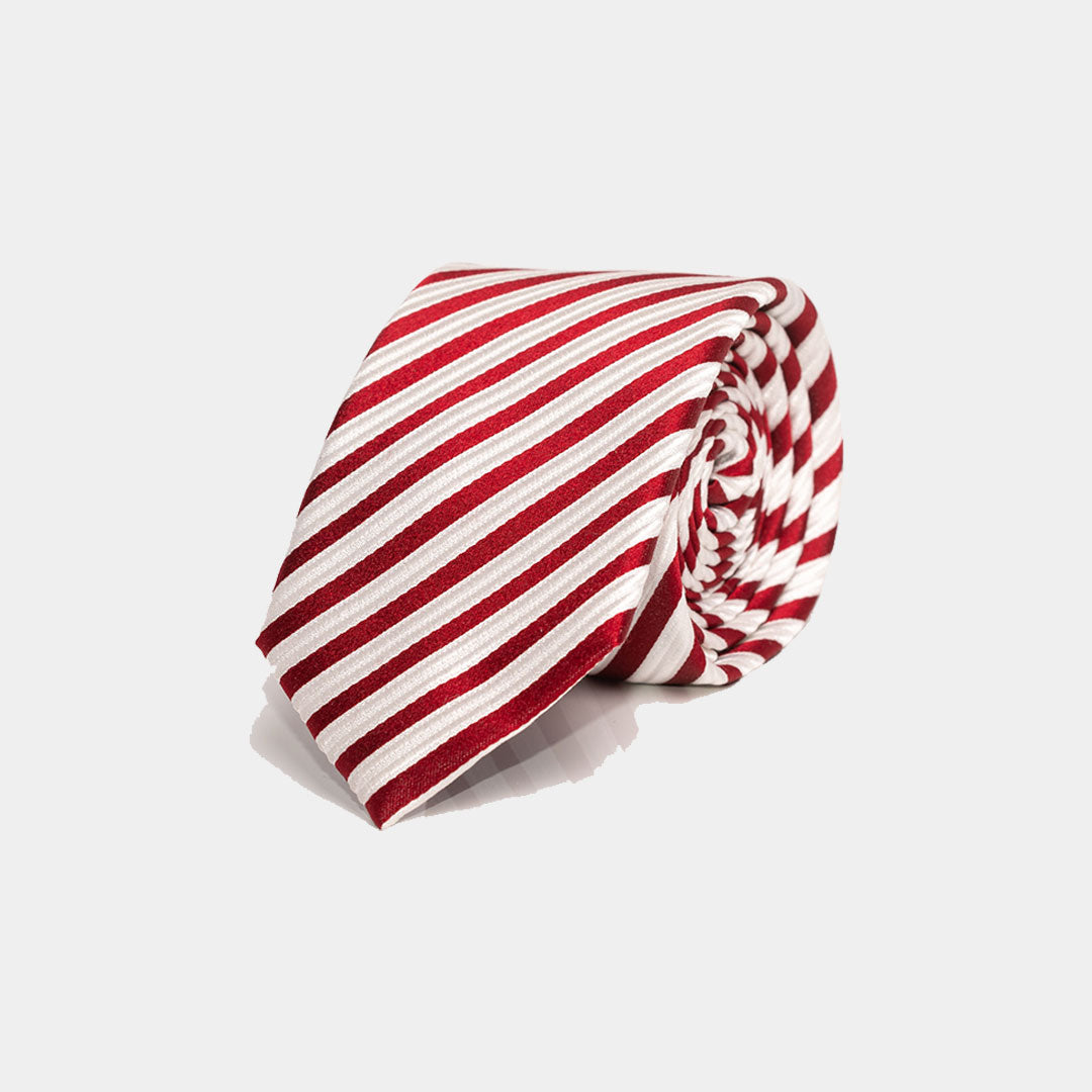 Red Stripe Tie