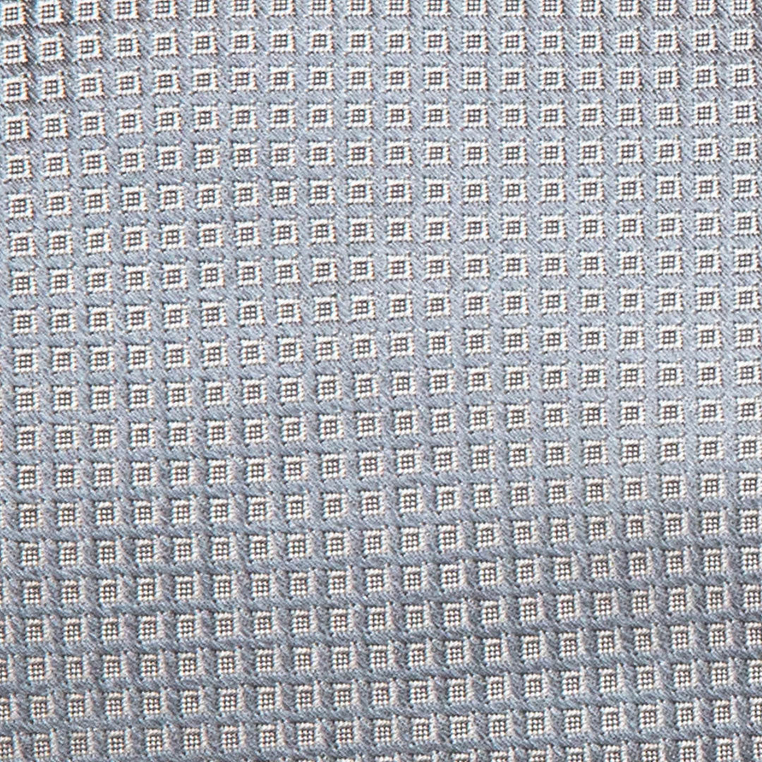 Silver Grey Self Print Tie