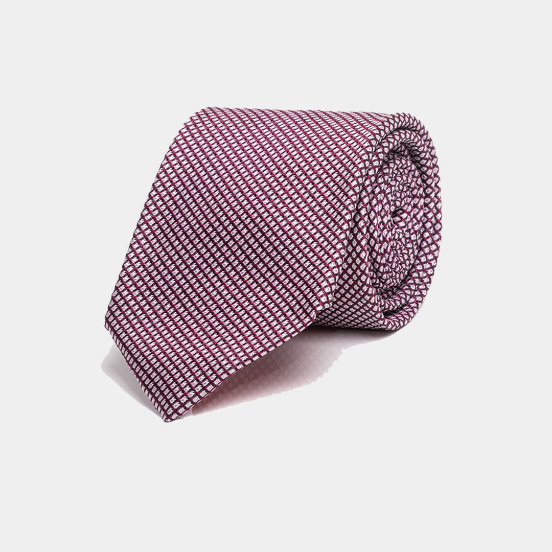 Soft Pink Micro Prints Tie