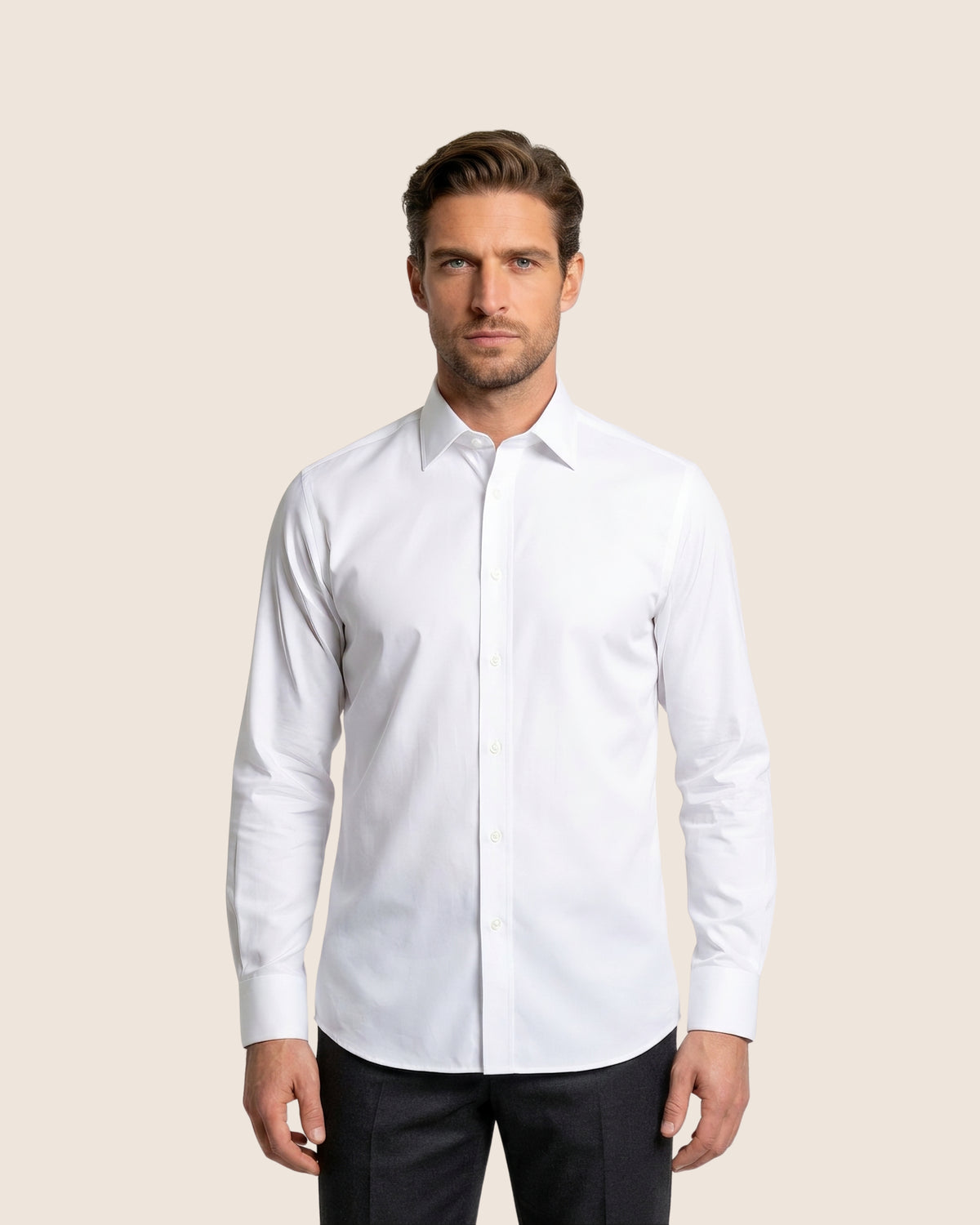 White French Cuff Business Shirt