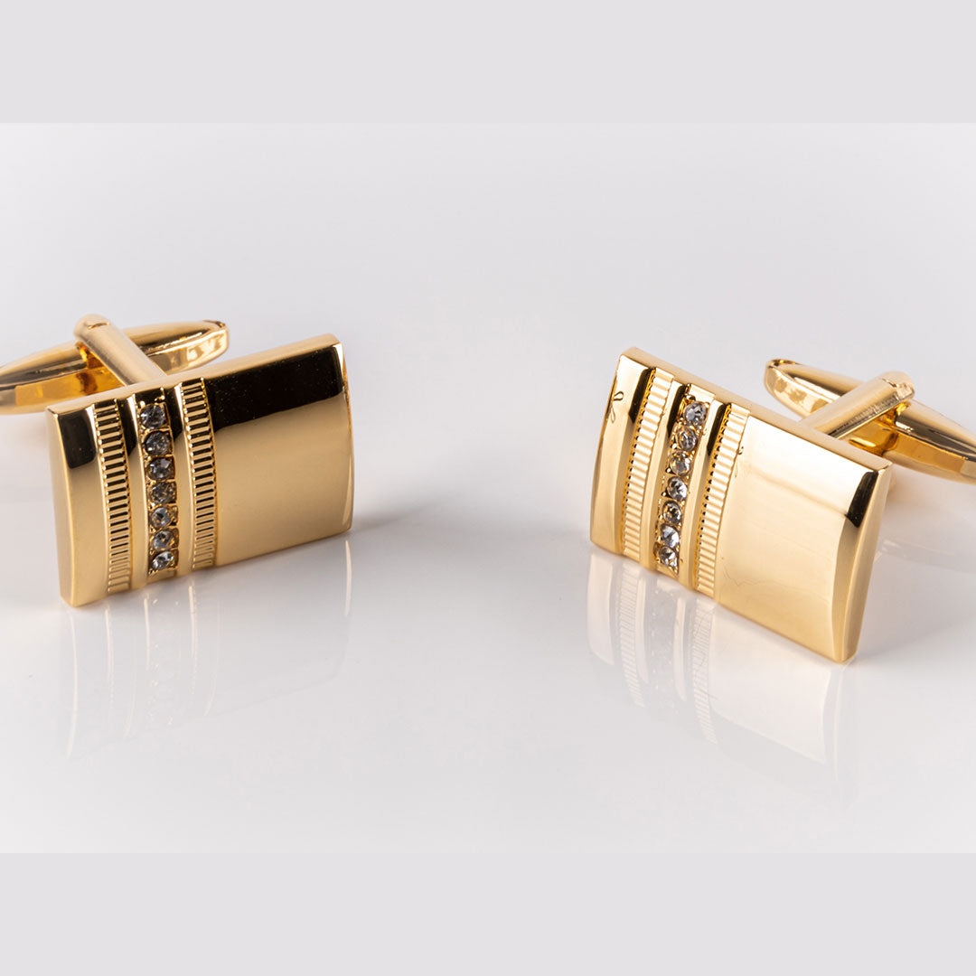 Cufflinks PRC Brass with steel plating P168